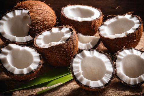 有機(jī)食物食品椰肉可口果實(shí)椰子攝影圖圖片 攝影圖 下載至來源處